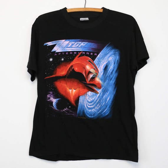 ZZ Top Shirt Vintage tshirt 1986 Afterburner Tour Concert tee | Etsy