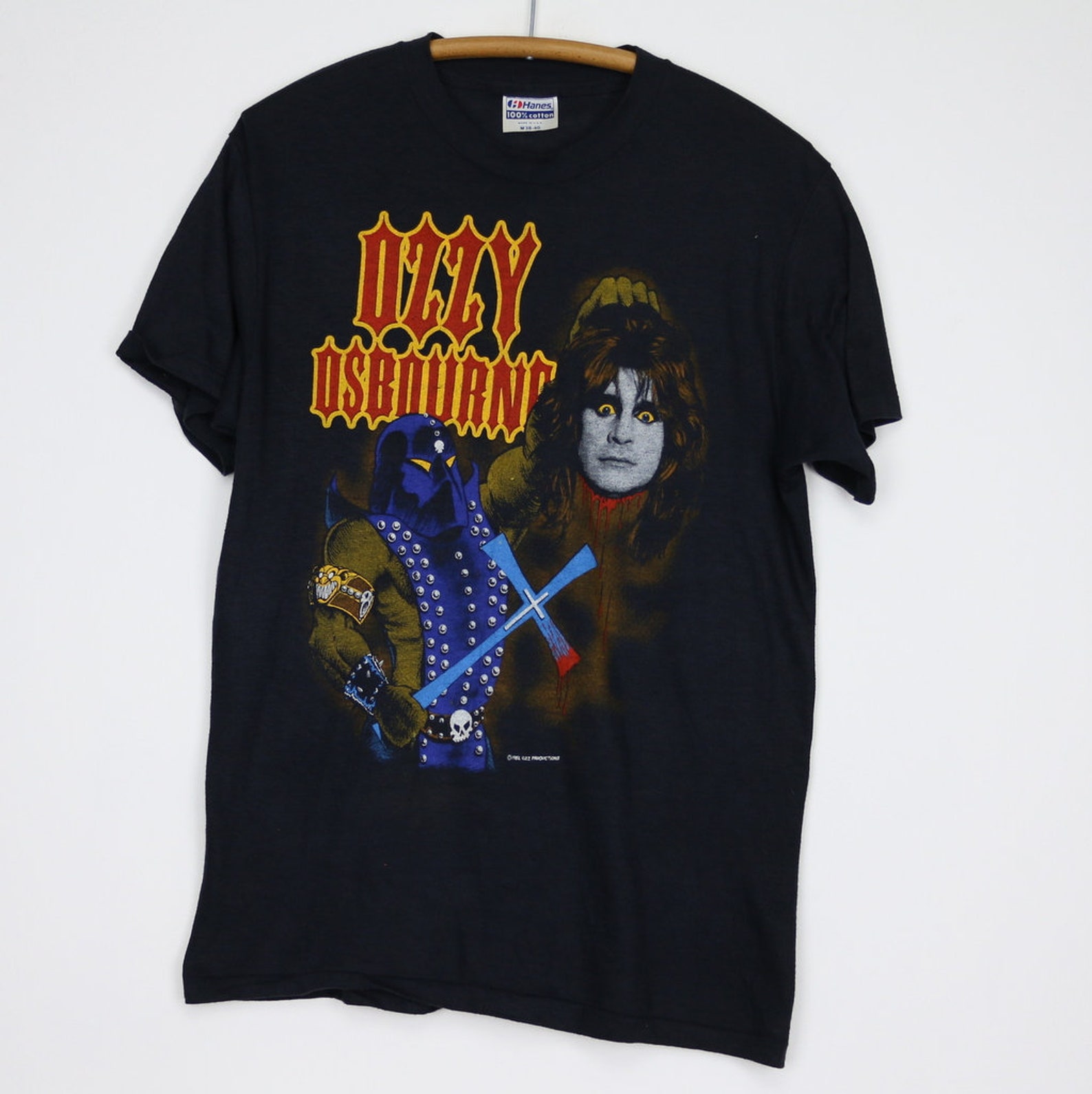 Ozzy Osbourne Shirt Vintage tshirt 1982 Diary of a Madman Tour | Etsy