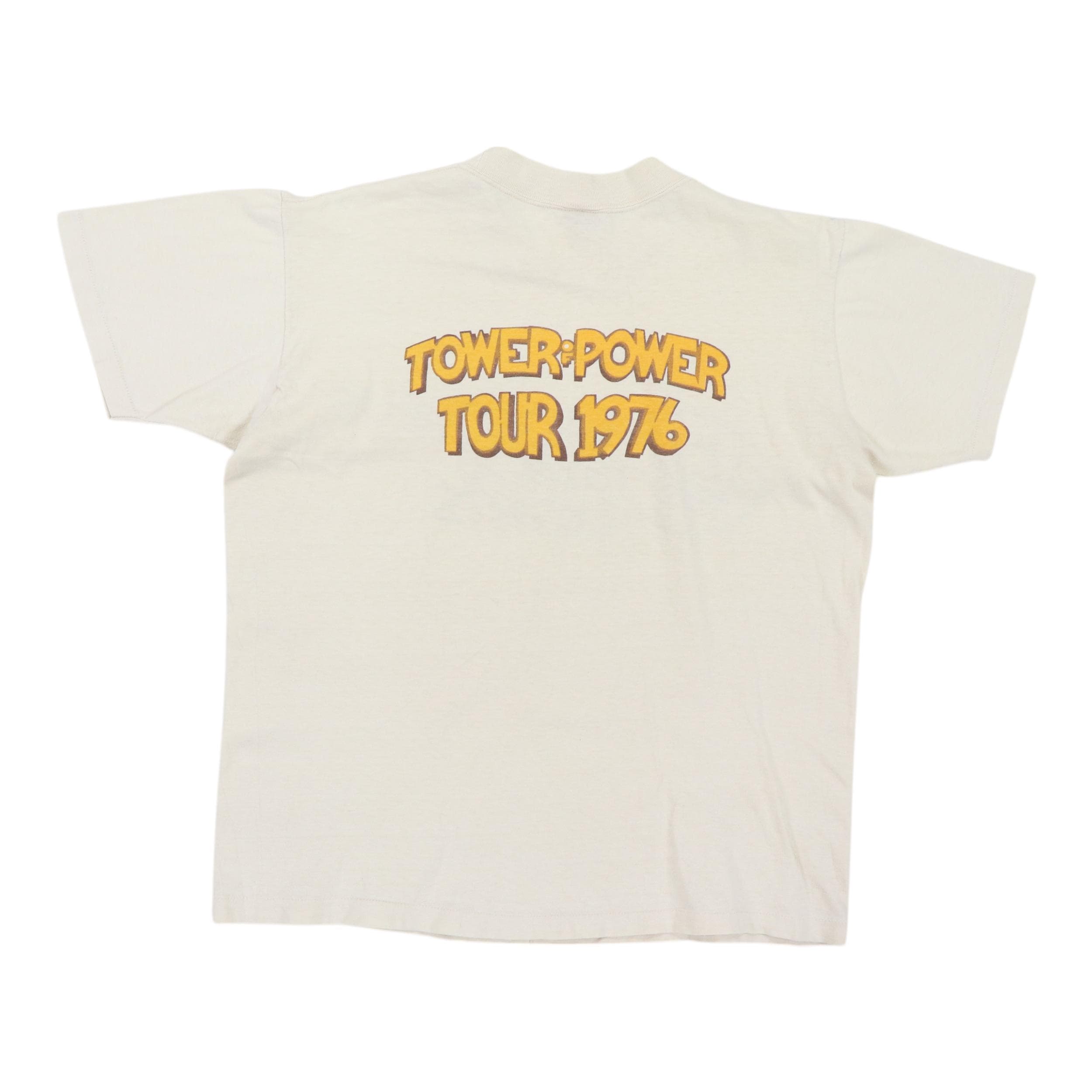 Tower of Power Little Feat Tシャツ 1976年 1976-Tower-Of-Power-Promo-