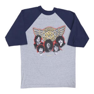 vintage 1982 REO Speedwagon Tour Jersey Shirt
