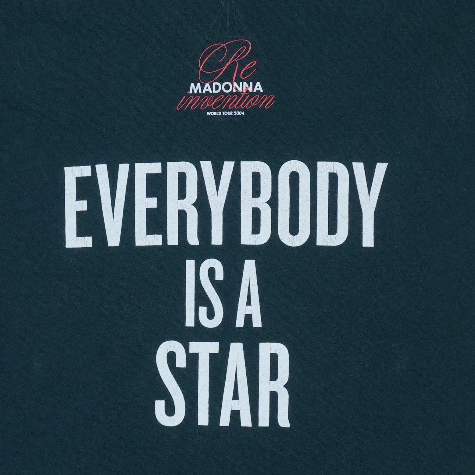 Vintage 2004 Madonna Everybody is A Star Tour Shirt - Etsy