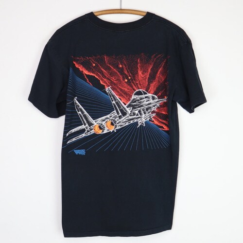Vintage 1993 F-15 E Strike Eagle Fighter Jet shops Nellis Air Force Base Shirt