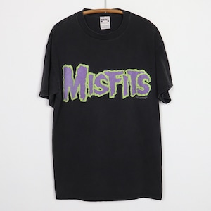 ミスフィッツ　ビンテージ　Tシャツ ミスフィッツ The misfits ヴィンテージ加工 Tシャツ バンド L