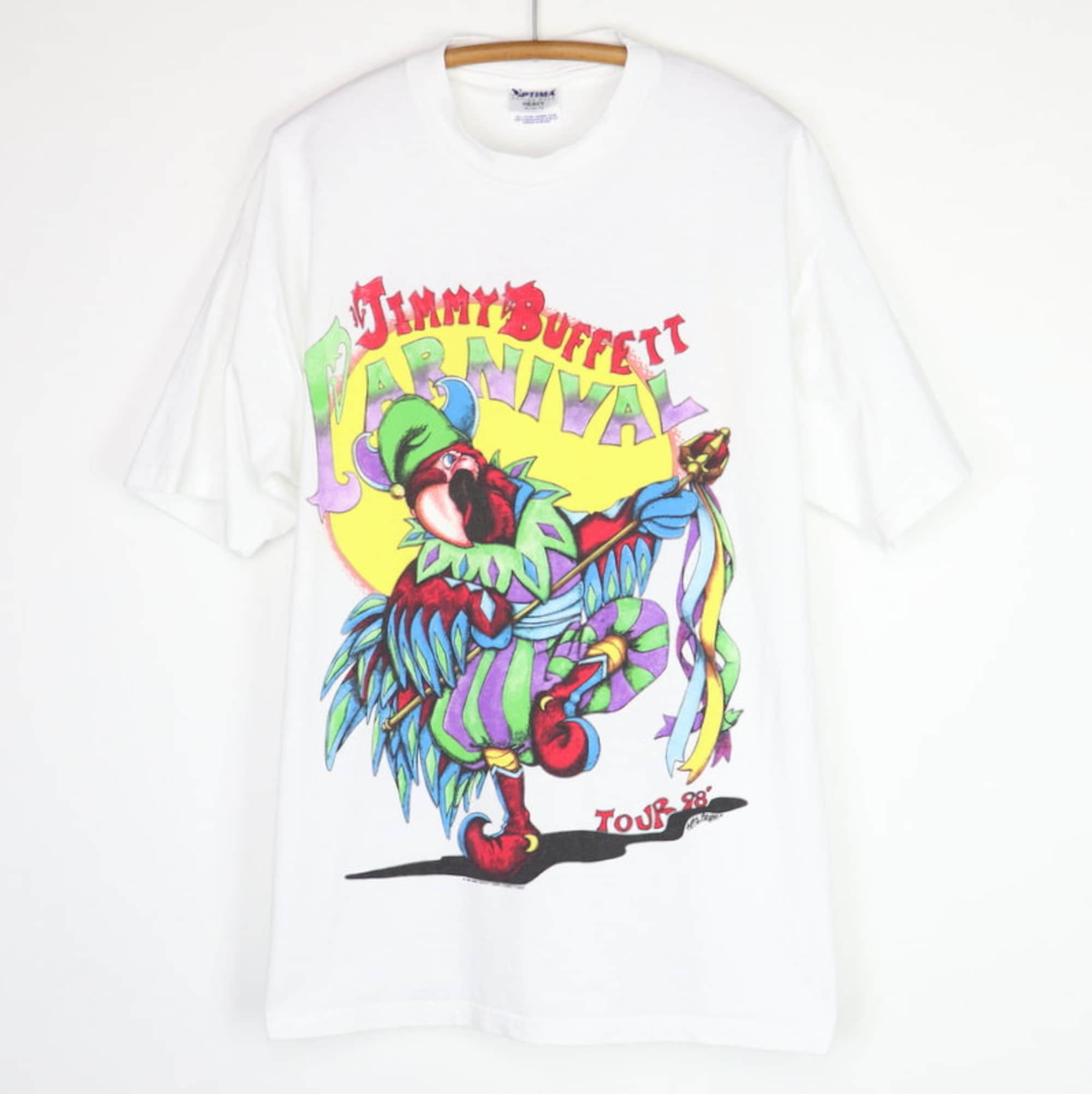 vintage 1998 Jimmy Buffett Carnival Tour Shirt