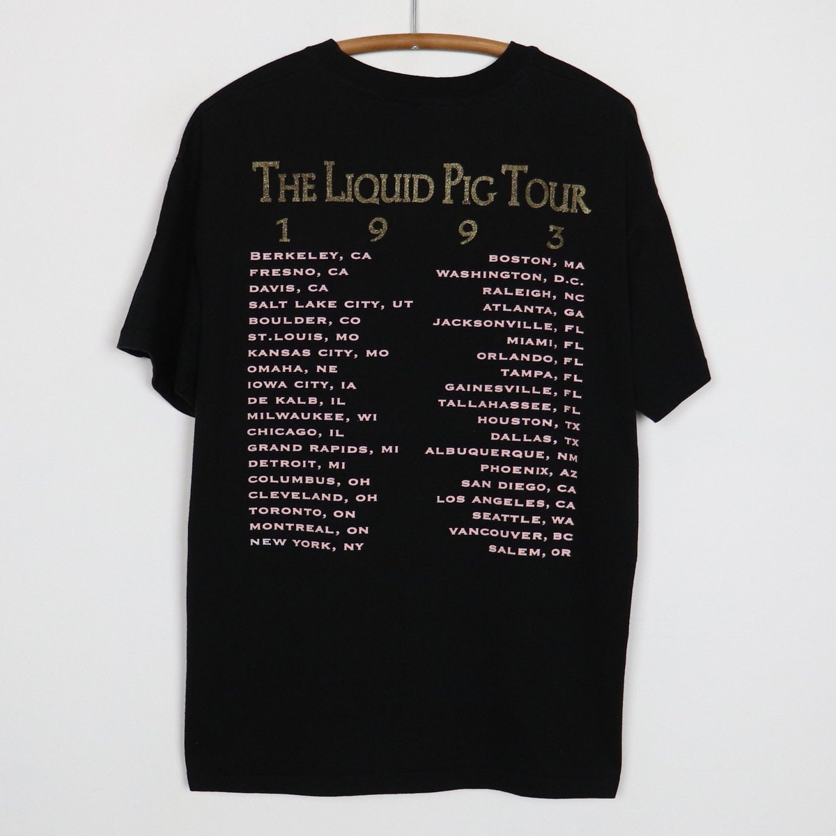 Vintage 1993 Primus Pork Soda Liquid Pig Tour Shirt - Etsy