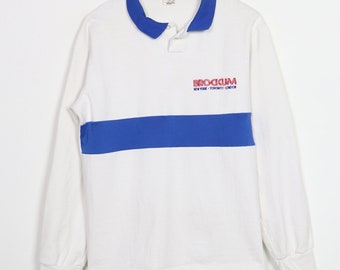 Vintage 1980s brockum merchandising polo shirt