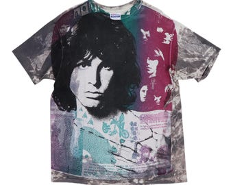 90's Vintage THE DOORS Jim Morrison the End T Shirt Large With