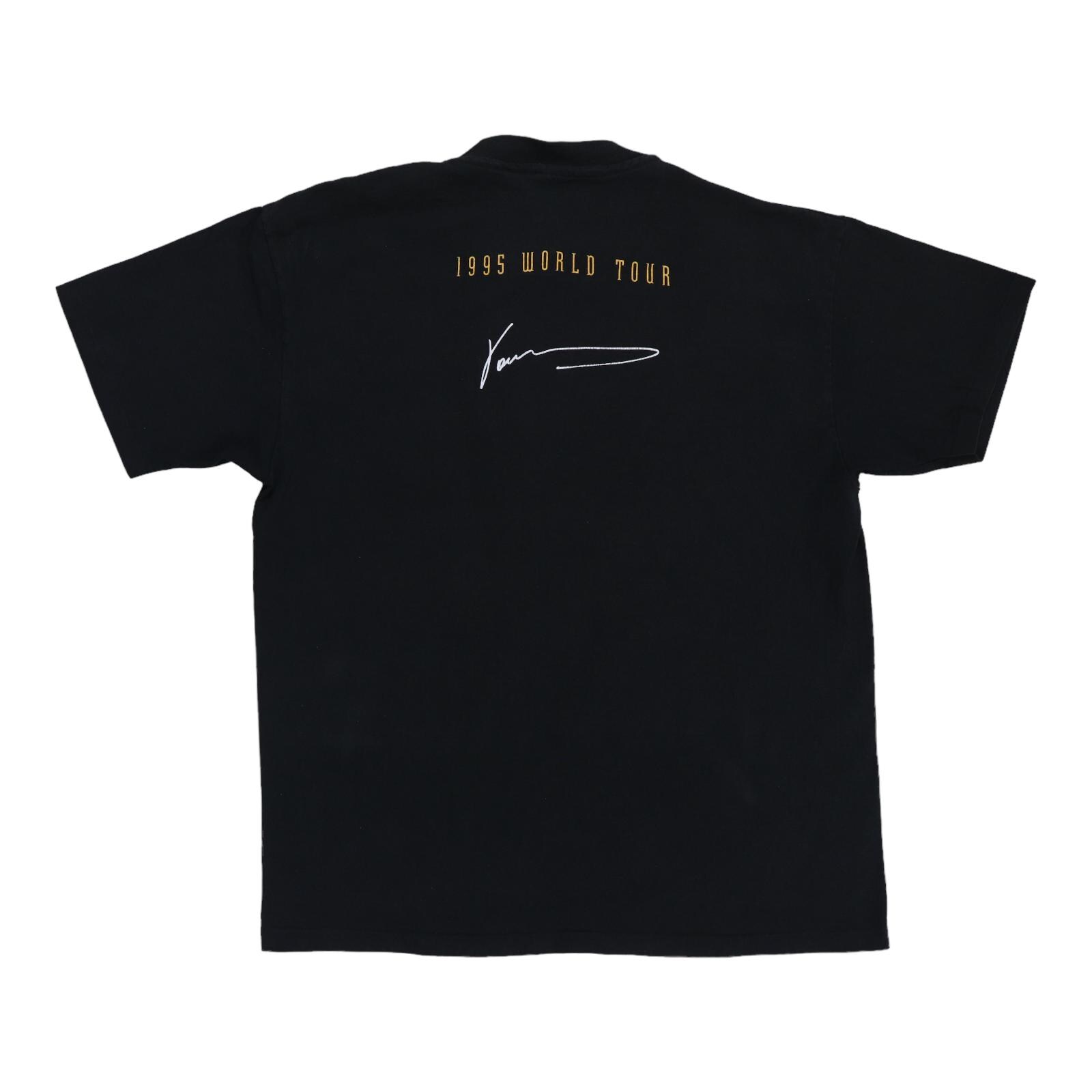 Vintage 1995 Yanni Live at the Acropolis Tour Shirt, 90s Vintage