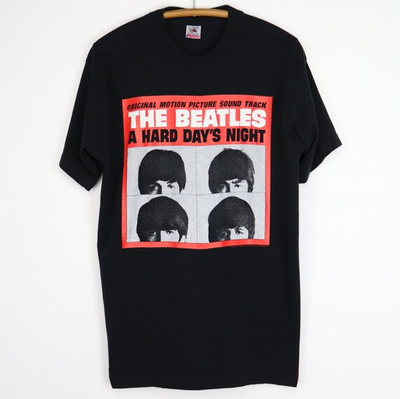 Vintage 1992 Beatles Hard Day's Night Shirt | Etsy