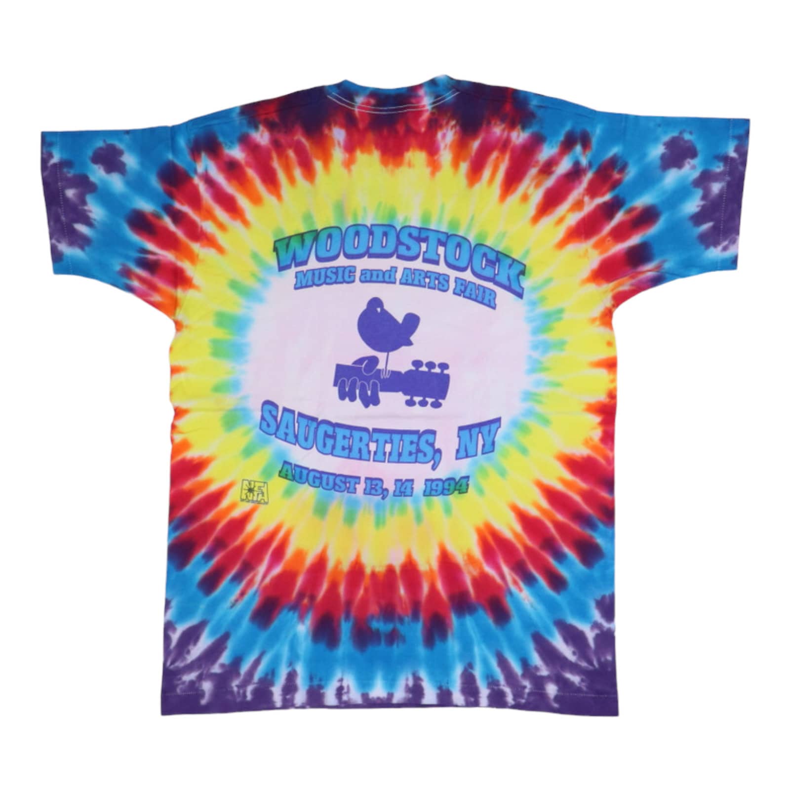 Vintage 1994 Woodstock Music and Arts Fair Tie Dye Shirt - Etsy