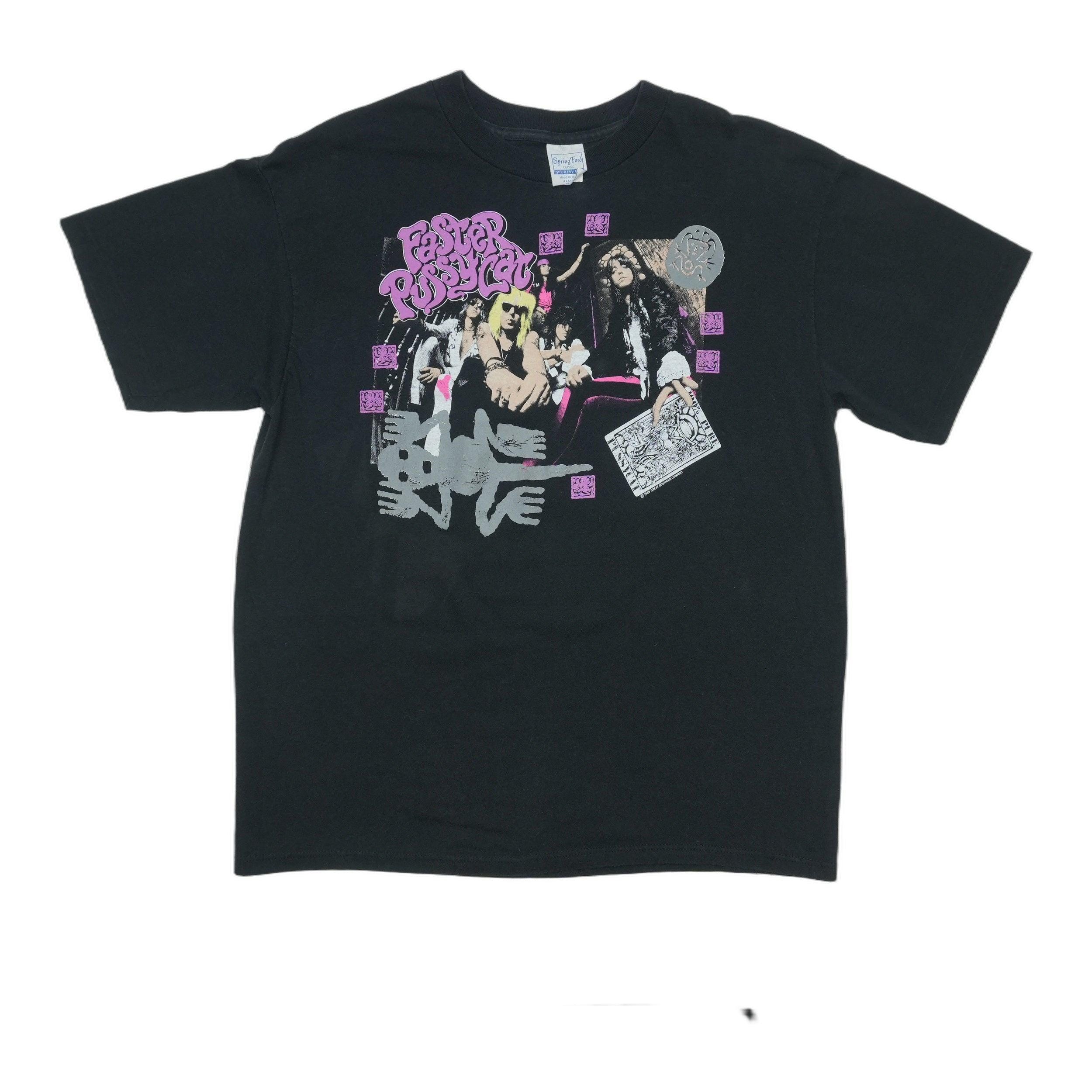 Faster Pussycat Concert Shirt - Etsy
