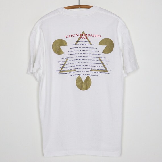 Vintage 1994 Rush Counterparts Tour Shirt - Etsy