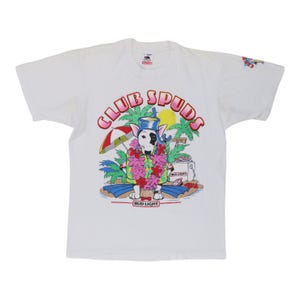 koszula Club Spuds MacKenzie Bud Light z rocznika 1986