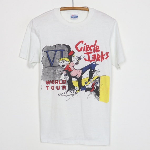 ヴィンテージ 1987 サークルジャークス ワールドツアー シャツ - Etsy 日本