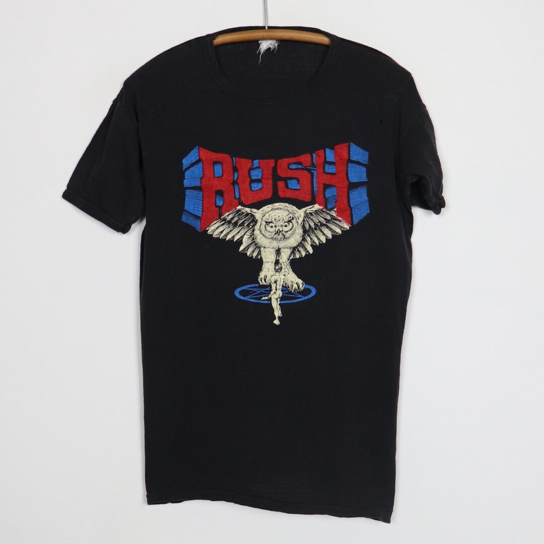 Vintage 1970s Rush Tour Shirt - Etsy