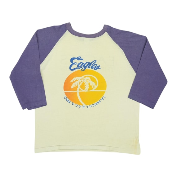 Vintage 1980 Eagles Long Run Los Angeles Concert Jersey Shirt - Etsy