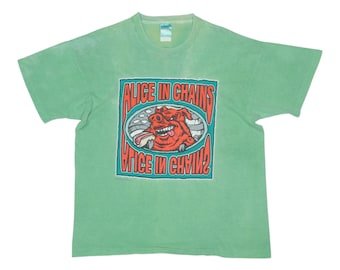 Alice in Chains Facelift Tour Front and Back Black Shirts - Etsy