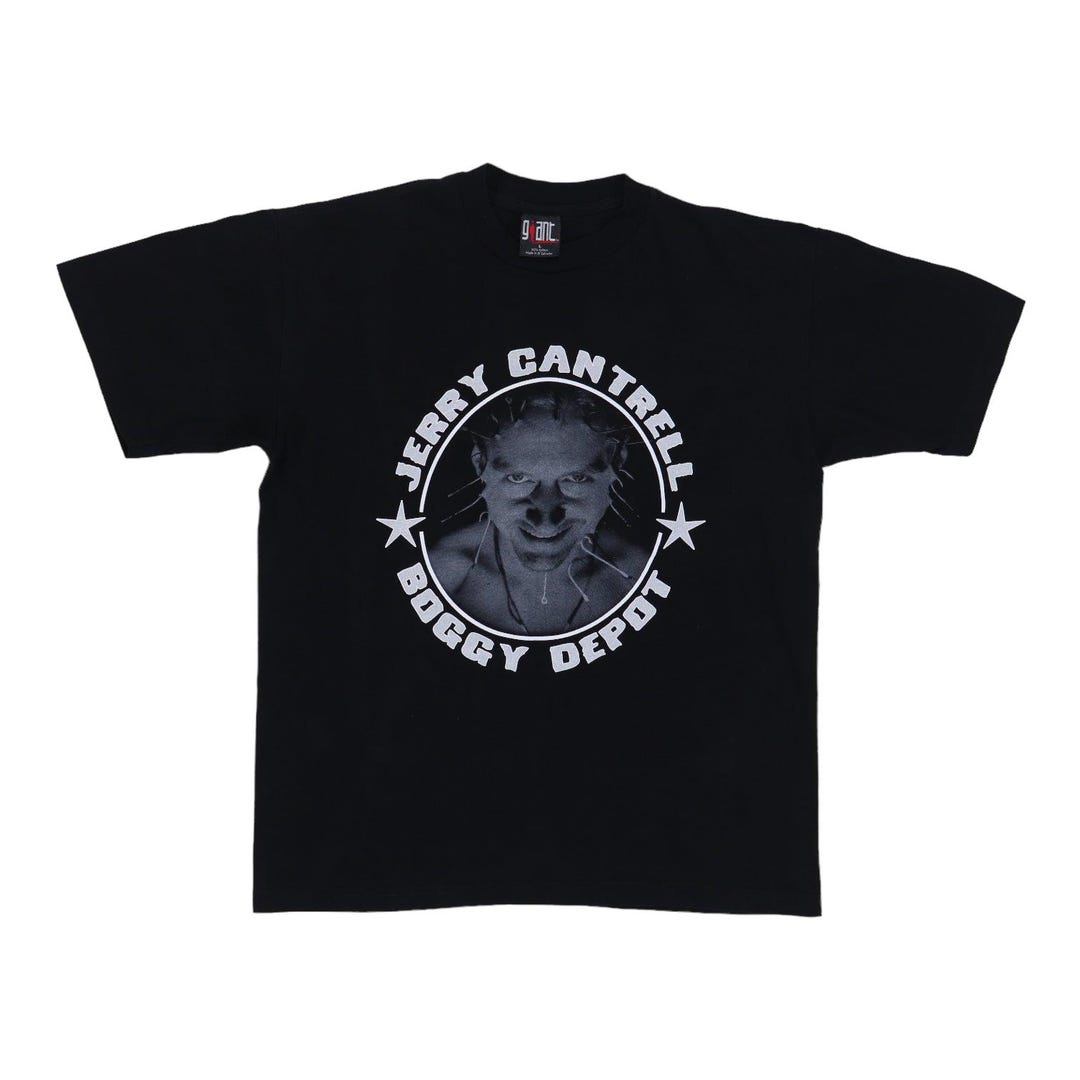 Vintage 1990s Jerry Cantrell Boggy Depot Fuck Em All Shirt, 90s