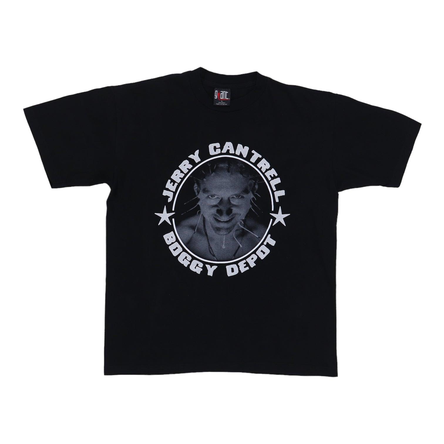 Vintage 1990s Jerry Cantrell Boggy Depot Fuck Em All Shirt, 90s