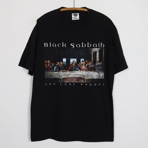 BlackSabbathブラックサバスreunion tour最後の晩餐 XL 新品未使用タグ付きBlack SabbathブラックサバスReunionツアーT