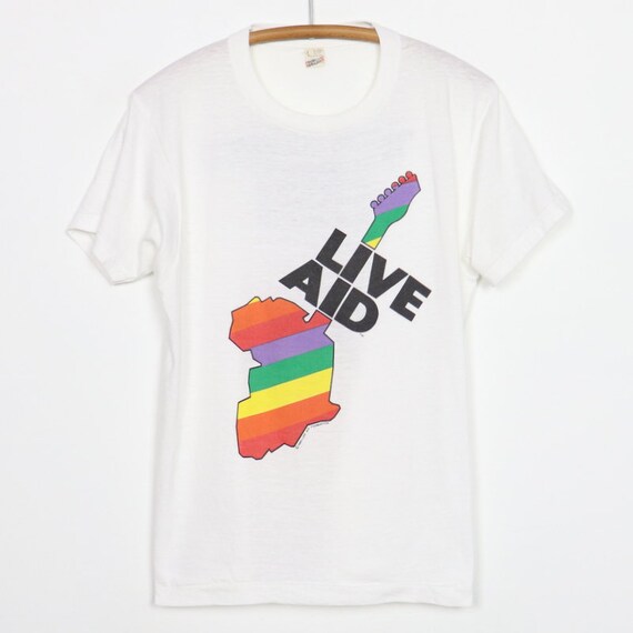 Vintage 1985 Live Aid This Shirt Saves 