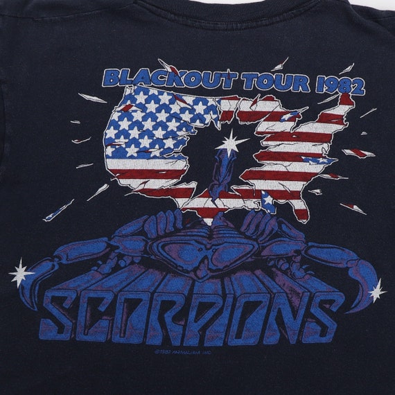 SCORPIONS BLACKOUT TOUR1982 ヴィンテージTシャツ L Scorpions - Blackout Tour 1982 - T-Shirt | Impericon