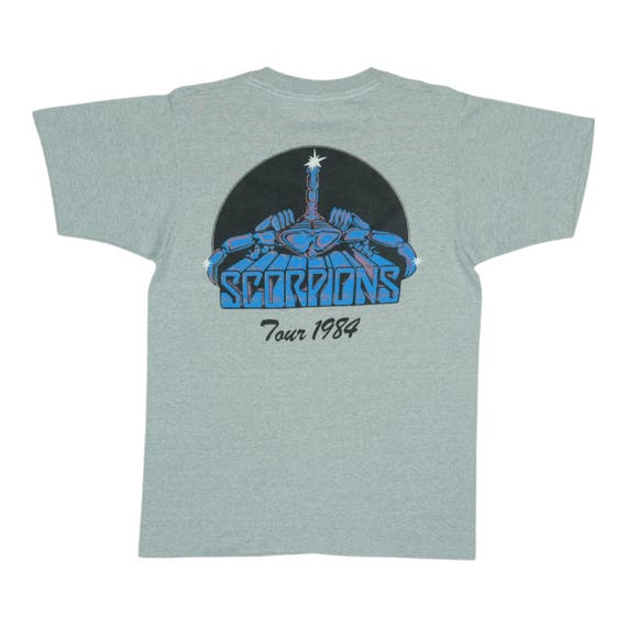 Vintage 1984 Scorpions World Tour Shirt - Etsy