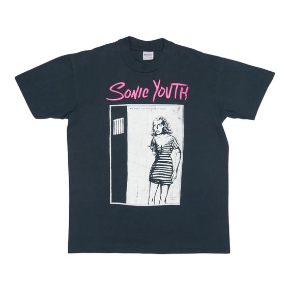 Sonic Youth ‘90ヴィンテージ Tシャツ Super Rare 90 s Sonic Youth Vintage T shirt Size M Used | eBay