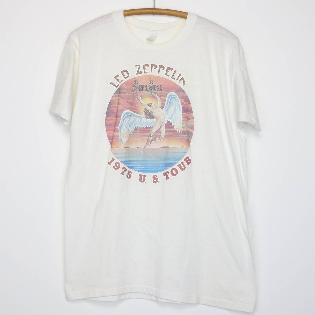 led zeppelin us tour 1975 shirt