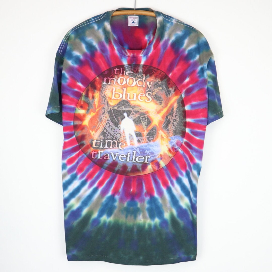 Vintage 1994 Moody Blues Time Traveller Tie Dye Shirt - Etsy