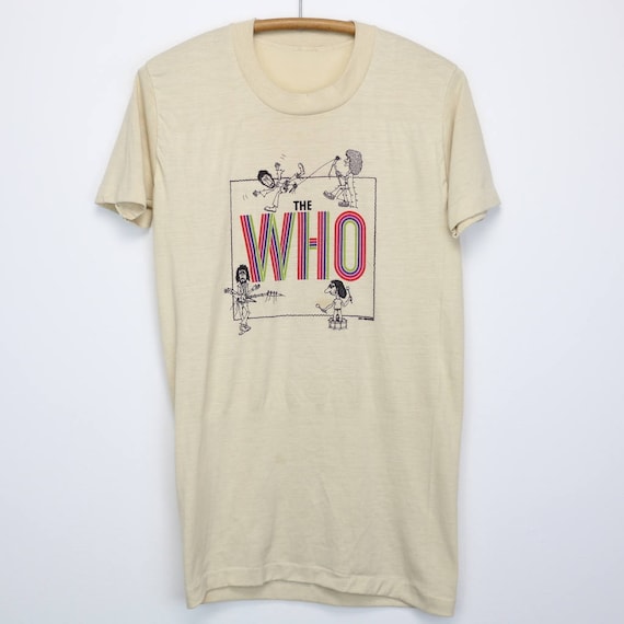 the who t shirt vintage