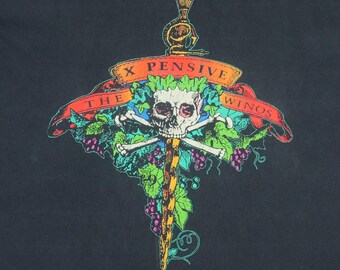 Vintage 1992 Keith Richards X Pensive Winos Tour Shirt - Etsy