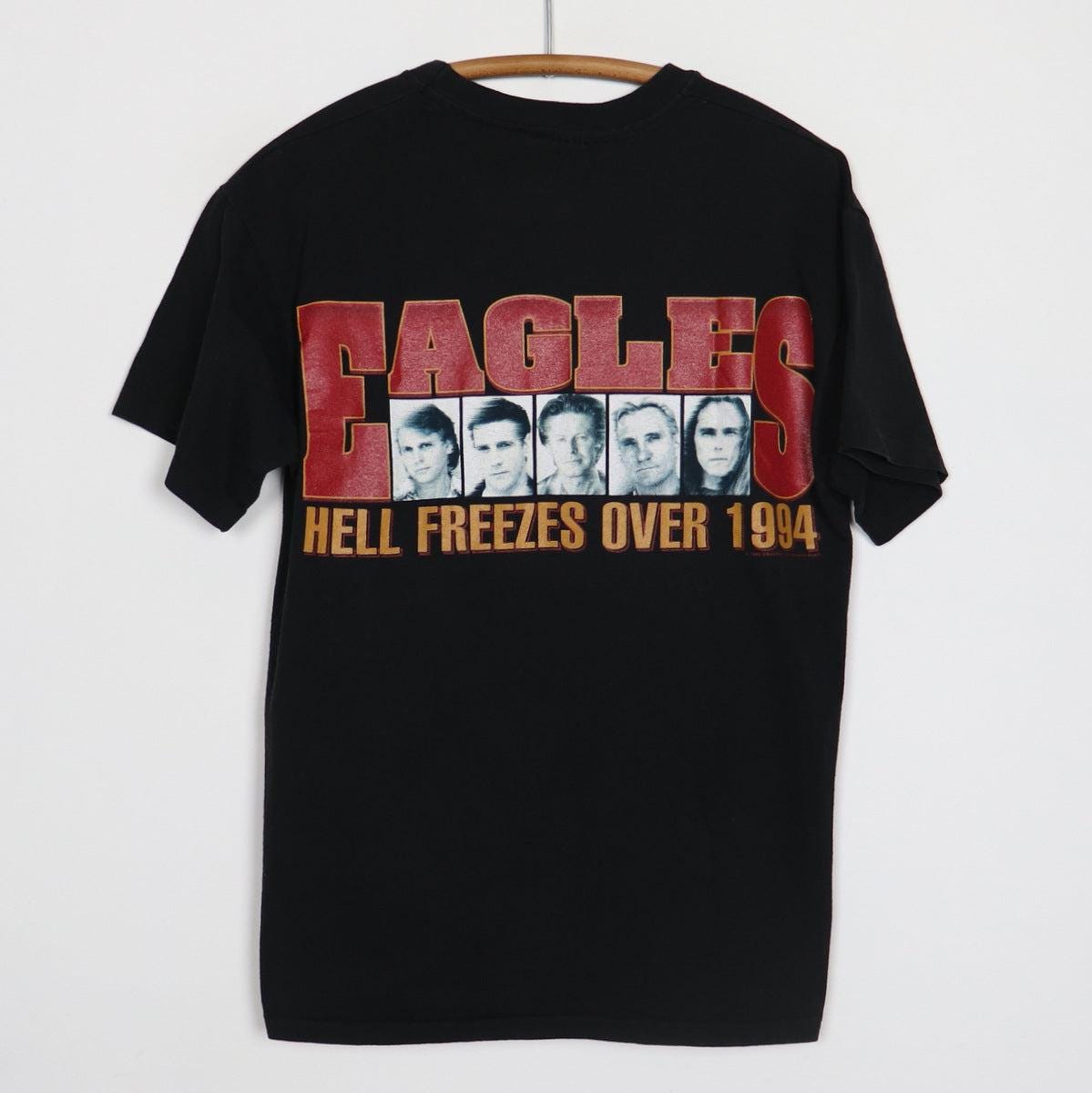 Eagles Tシャツ HELL FREEZES OVER 1994 XL Koszulka z trasy koncertowej Eagles Hell Freezes Over z