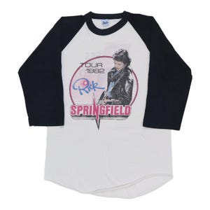 maglia vintage del tour Rick Springfield del 1982