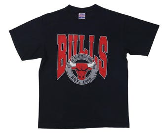 Vintage 1991 Chicago Bulls NBA World Champions T-shirt Salem Made