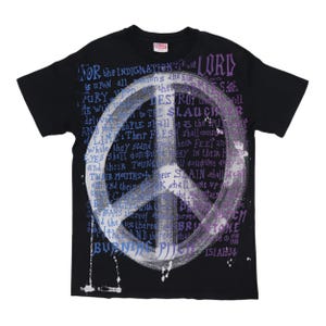 vintage 1980s Aleister Crowley Peace Mosquitohead Shirt