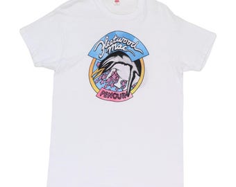 Chemise Fleetwood Mac Rolling Stones vintage des années 1970