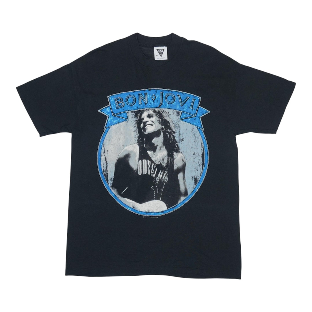 Vintage 1989 Bon Jovi Shirt - Etsy Canada