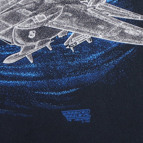 Vintage 1993 F-15 E Strike Eagle Fighter Jet shops Nellis Air Force Base Shirt