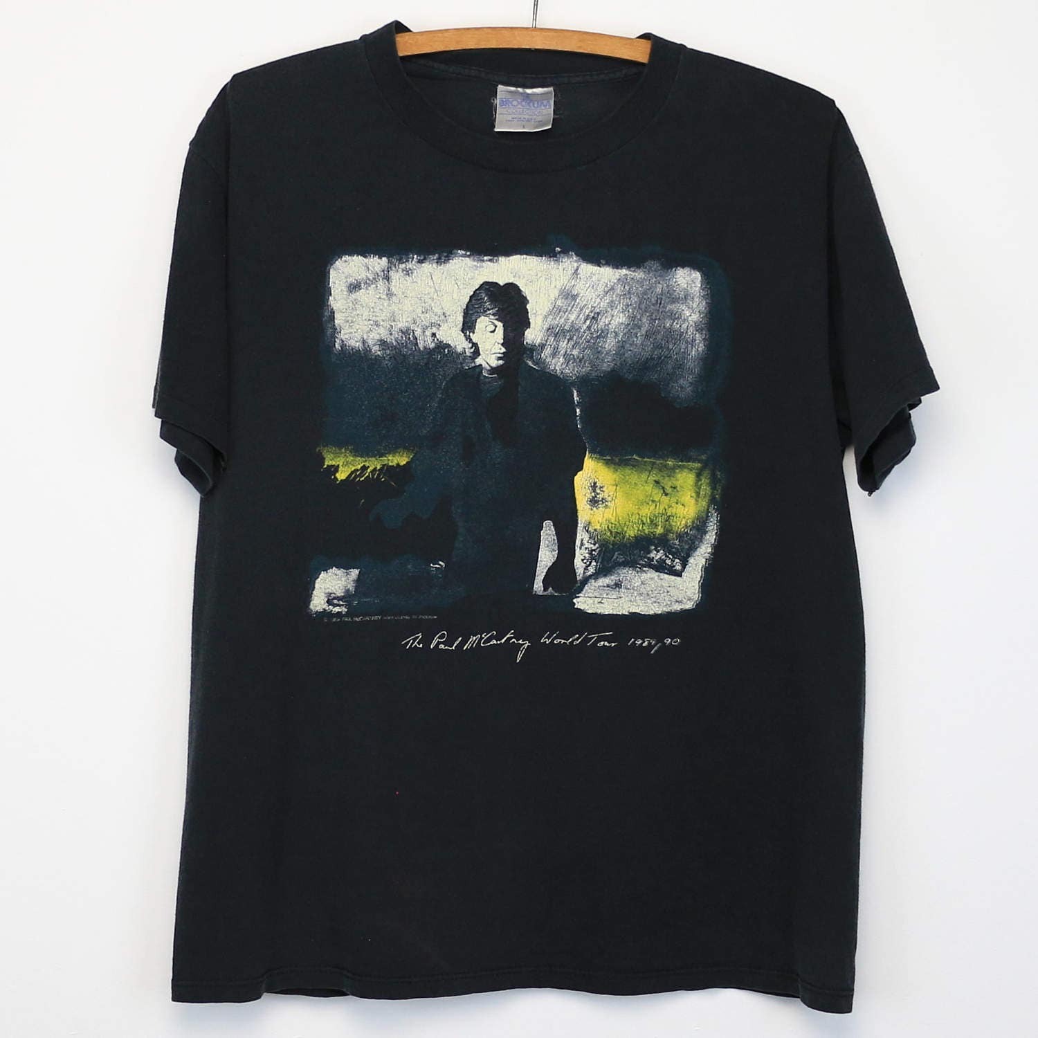 Paul McCartney Shirt Vintage tshirt 1989 World Tour concert | Etsy