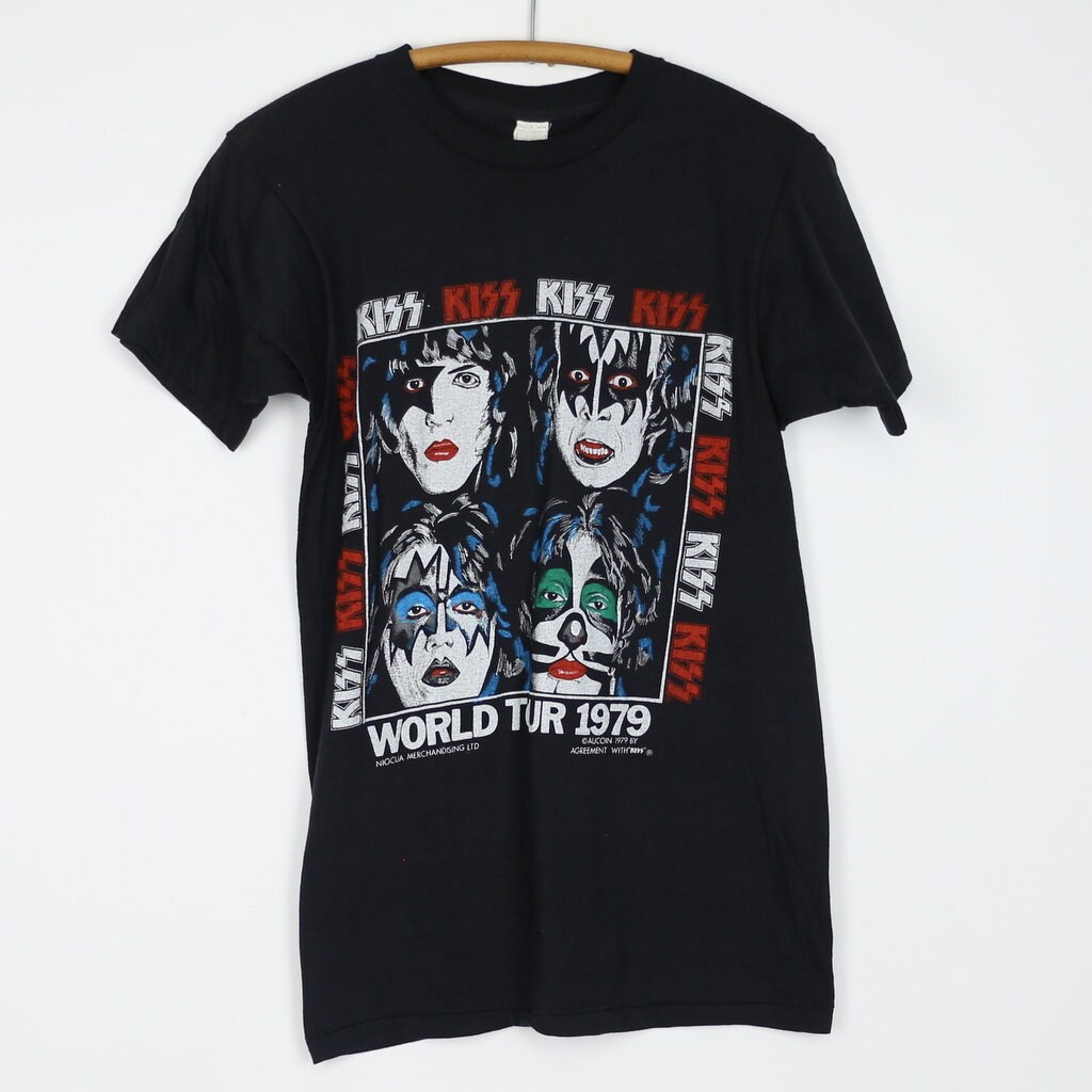 Kiss Shirt Vintage Tshirt 1979 Dynasty 