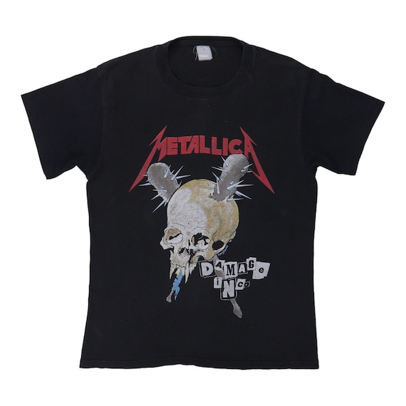 Vintage 1980s Metallica Damage Inc Tour Shirt - Etsy Canada