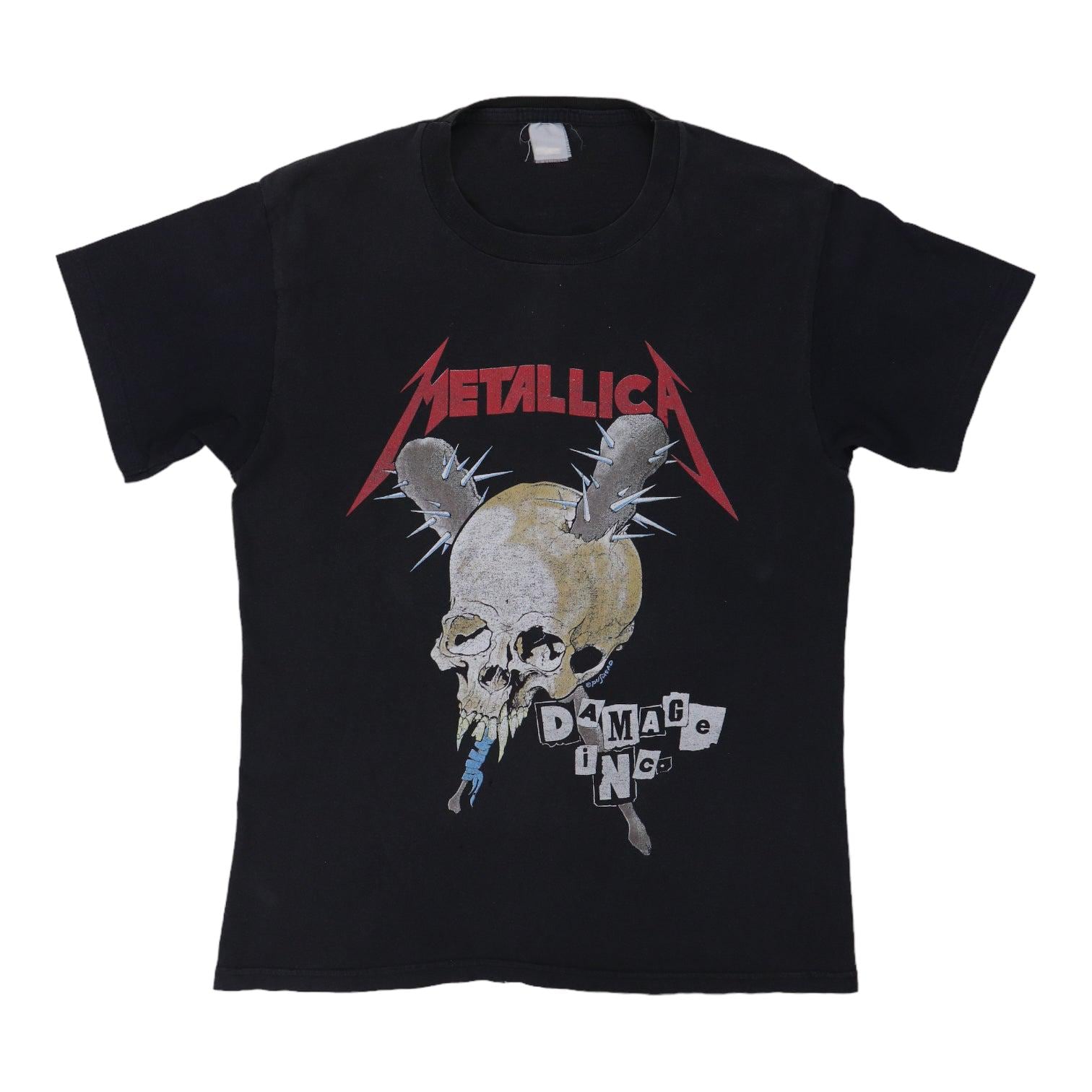 Vintage 1980s Metallica Damage Inc Tour Shirt - Etsy