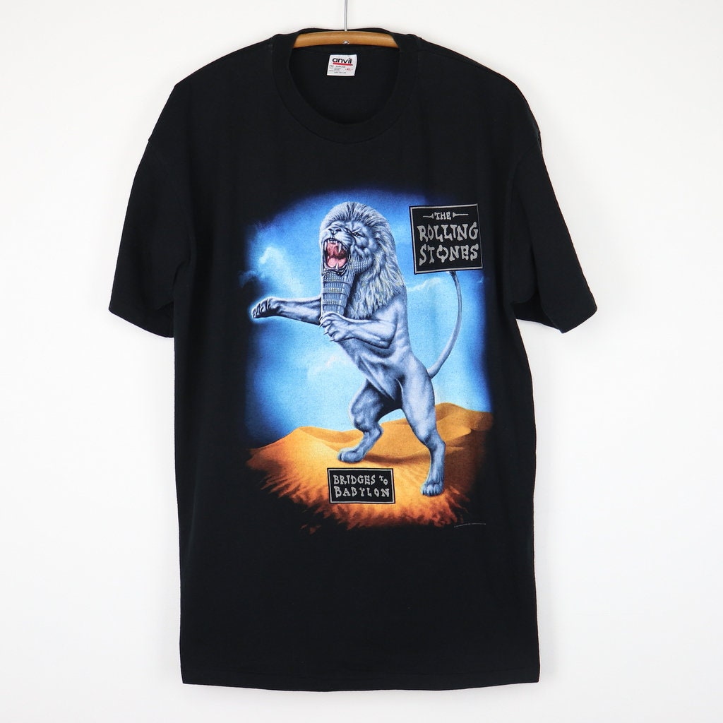 Rolling stones bridges to babylon shirt Clearance