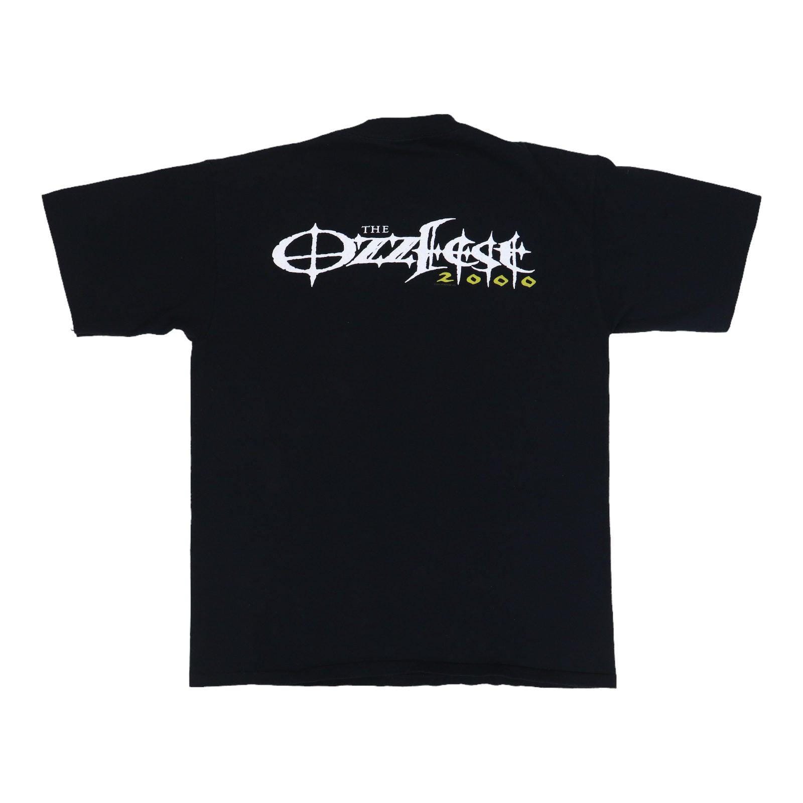 購入者指定品　Ozzfest 2000 Tシャツ Lサイズ Vintage Ozzfest 2000 Single Stitch Black T-shirt | Size X