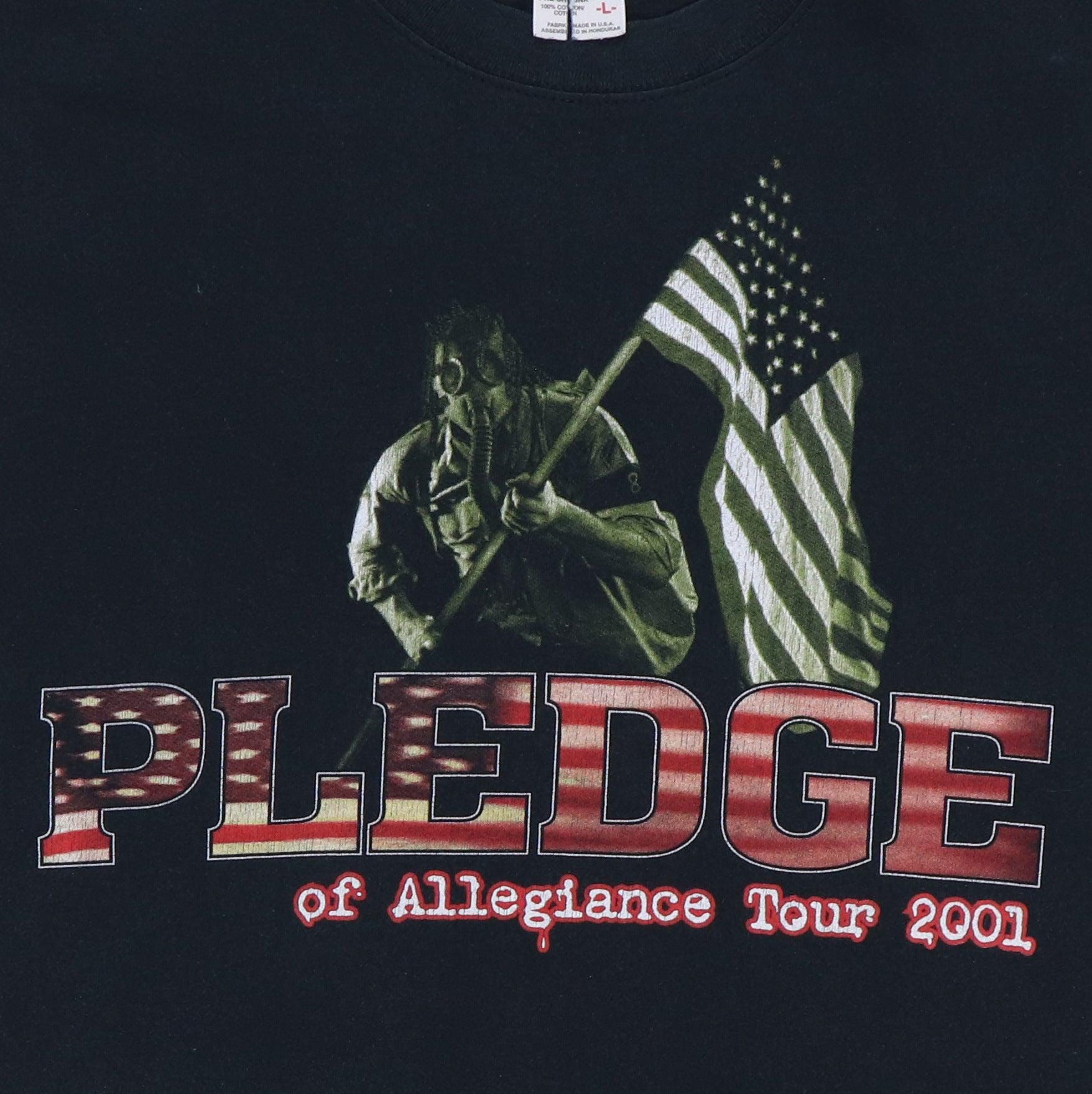 Vintage 2001 Pledge of Allegiance Tour Shirt - Etsy Vintage 2001 Pledge of Allegiance Tour Shirt - Etsy