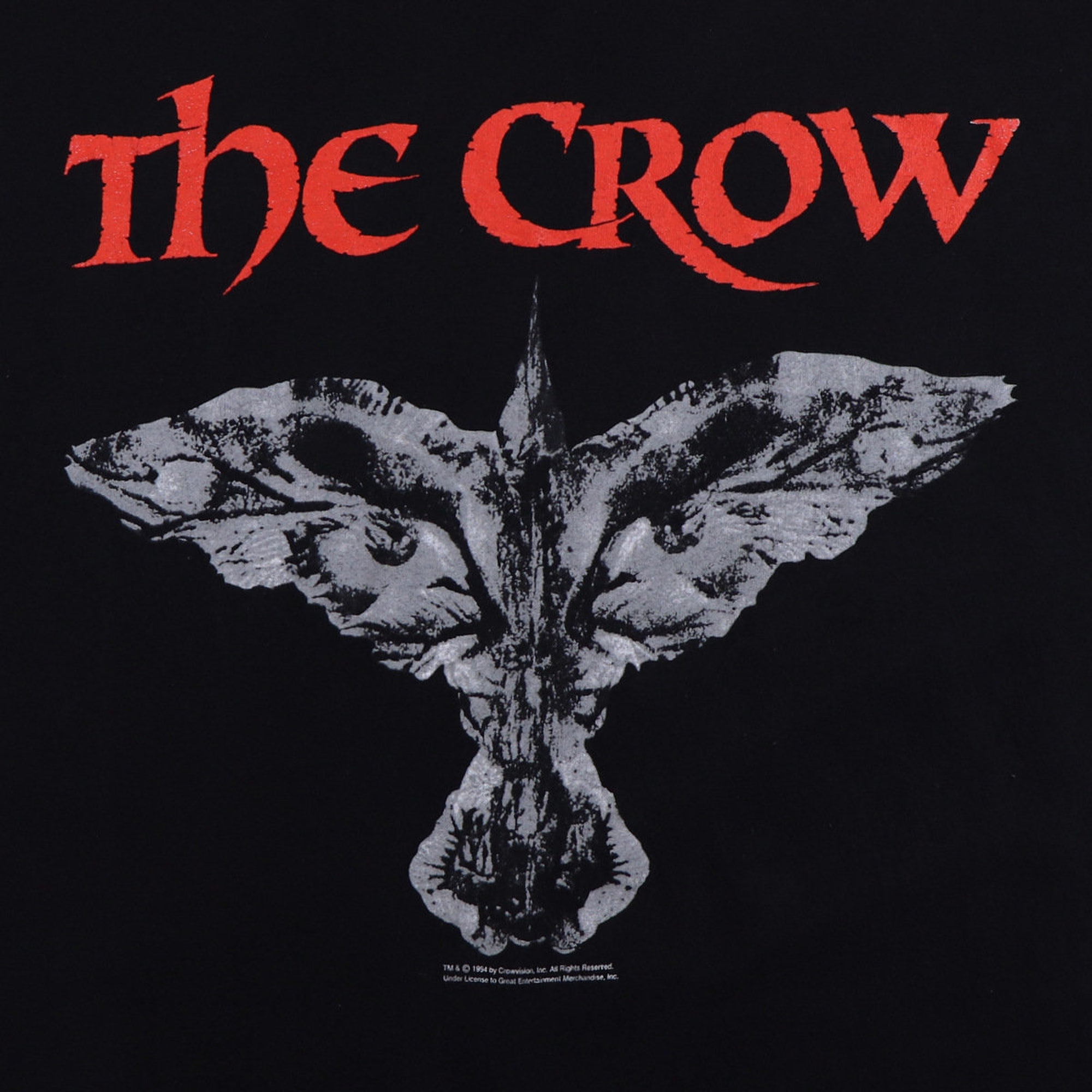 vintage 1994 The Crow Believe In Angels Shirt