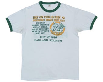 vintage 1980 Black Sabbath Day On The Green Shirt