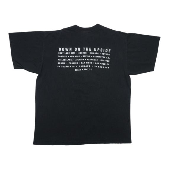 ミュージシャン SOUND GARDEN down on the upside Tee 90s Vintage 1996 Soundgarden Down on the Upside Tour Shirt, 90s Alt