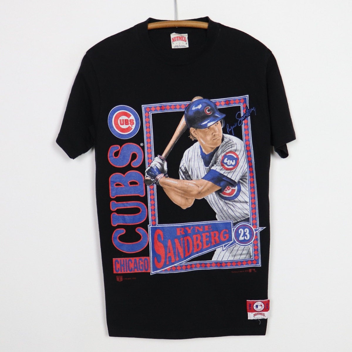 WyCoVintage Vintage 1992 Ryne Sandberg Chicago Cubs Shirt